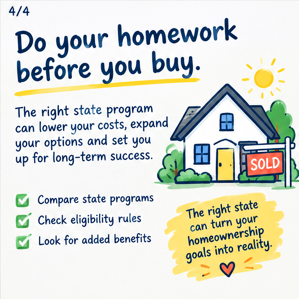 The best and worst states for first-time home buyer assistance in 2026 — slide 4 of 4