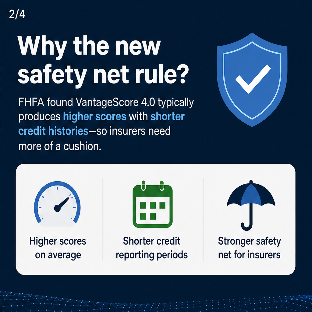 Mortgage insurers face larger safety net rule for VantageScore 4.0 — slide 2 of 5