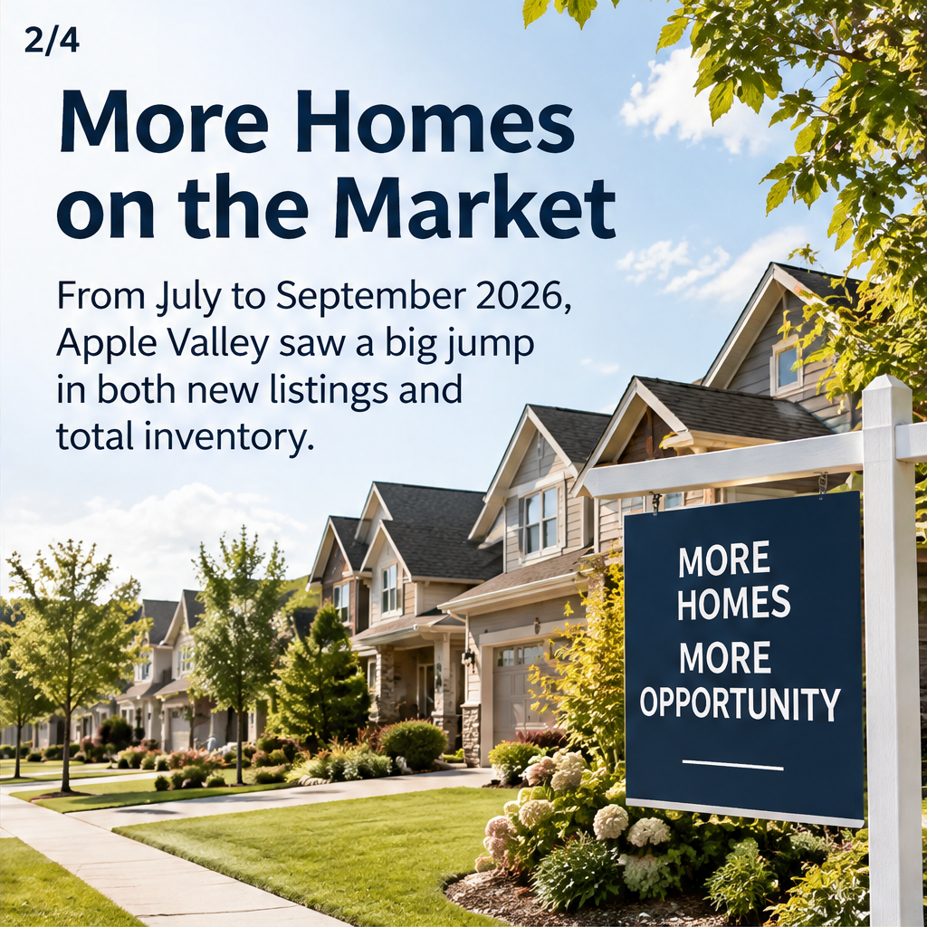 Buyers: More Homes to Choose From in Apple Valley — slide 2 of 5