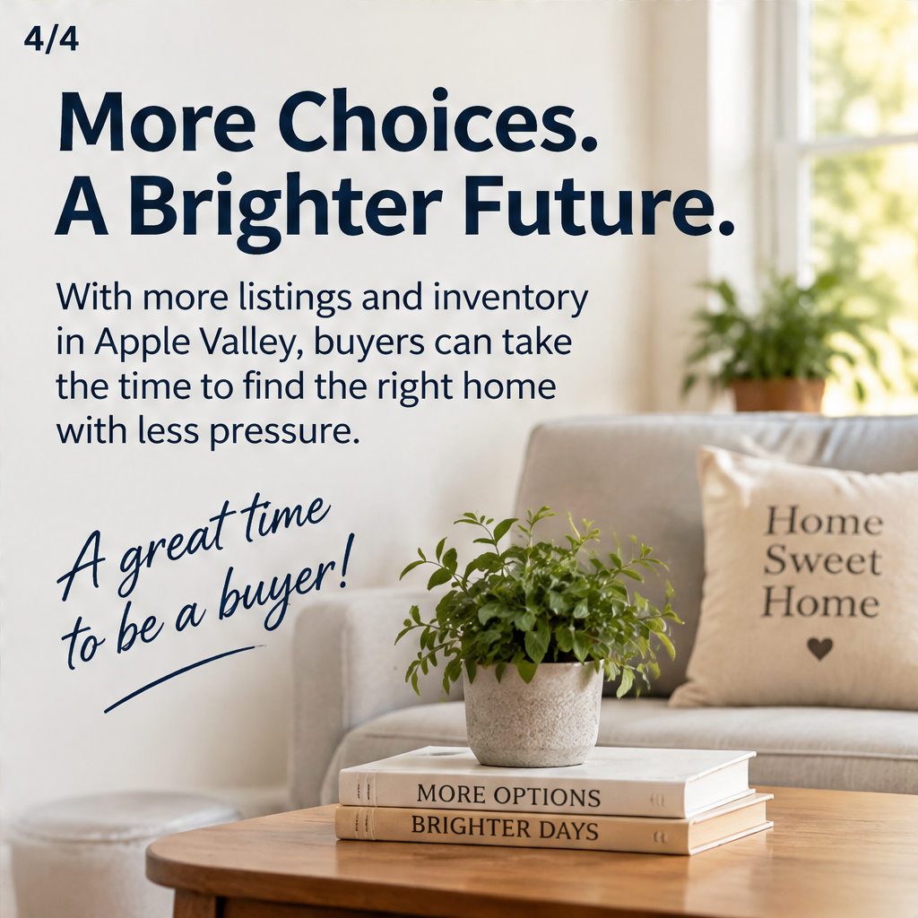 Buyers: More Homes to Choose From in Apple Valley — slide 4 of 5
