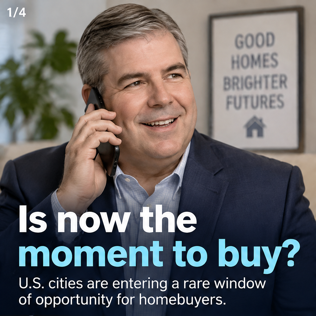 U.S. cities entering a now-or-never moment for homebuyers — slide 1 of 5