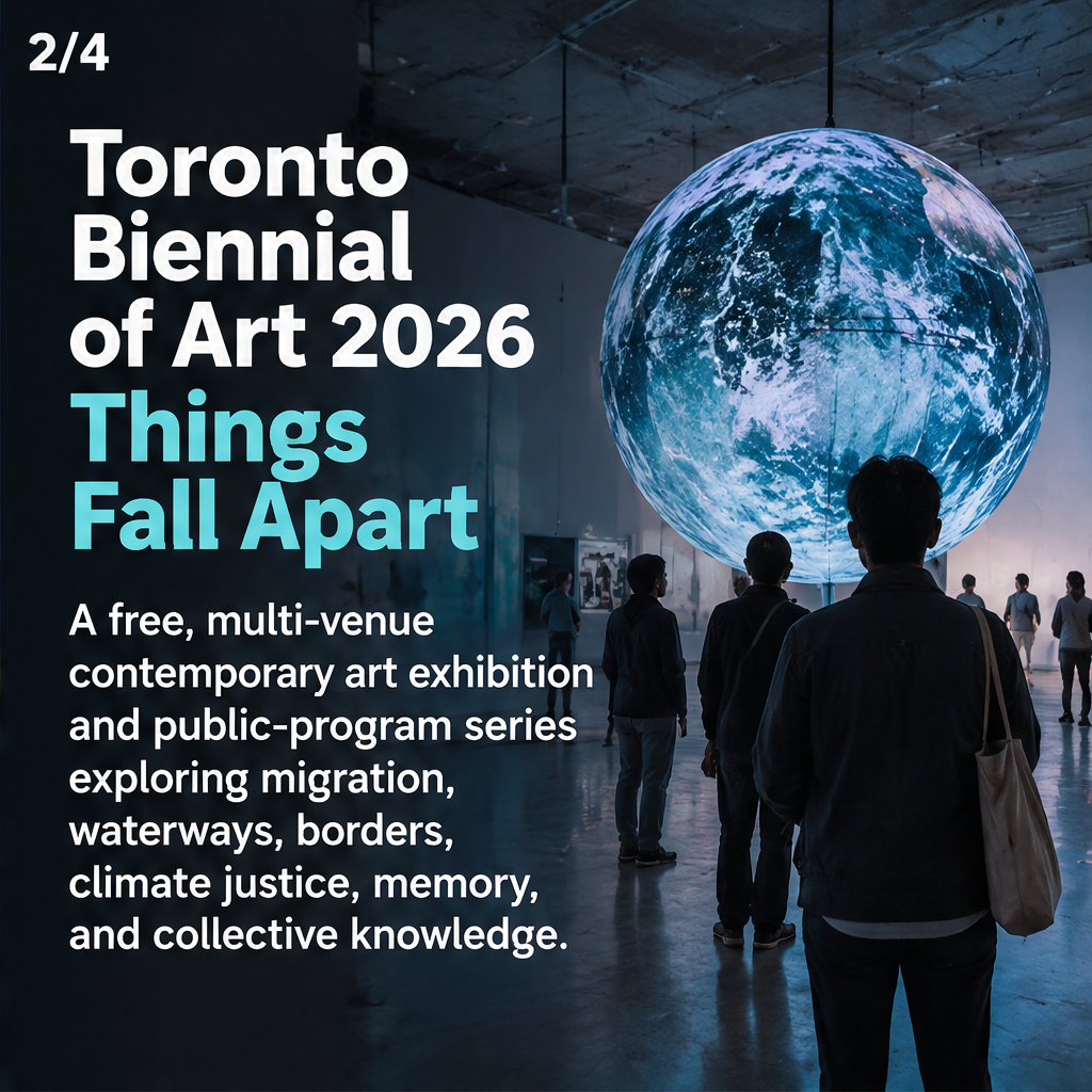 Toronto Biennial of Art 2026: Things Fall Apart — slide 2 of 5