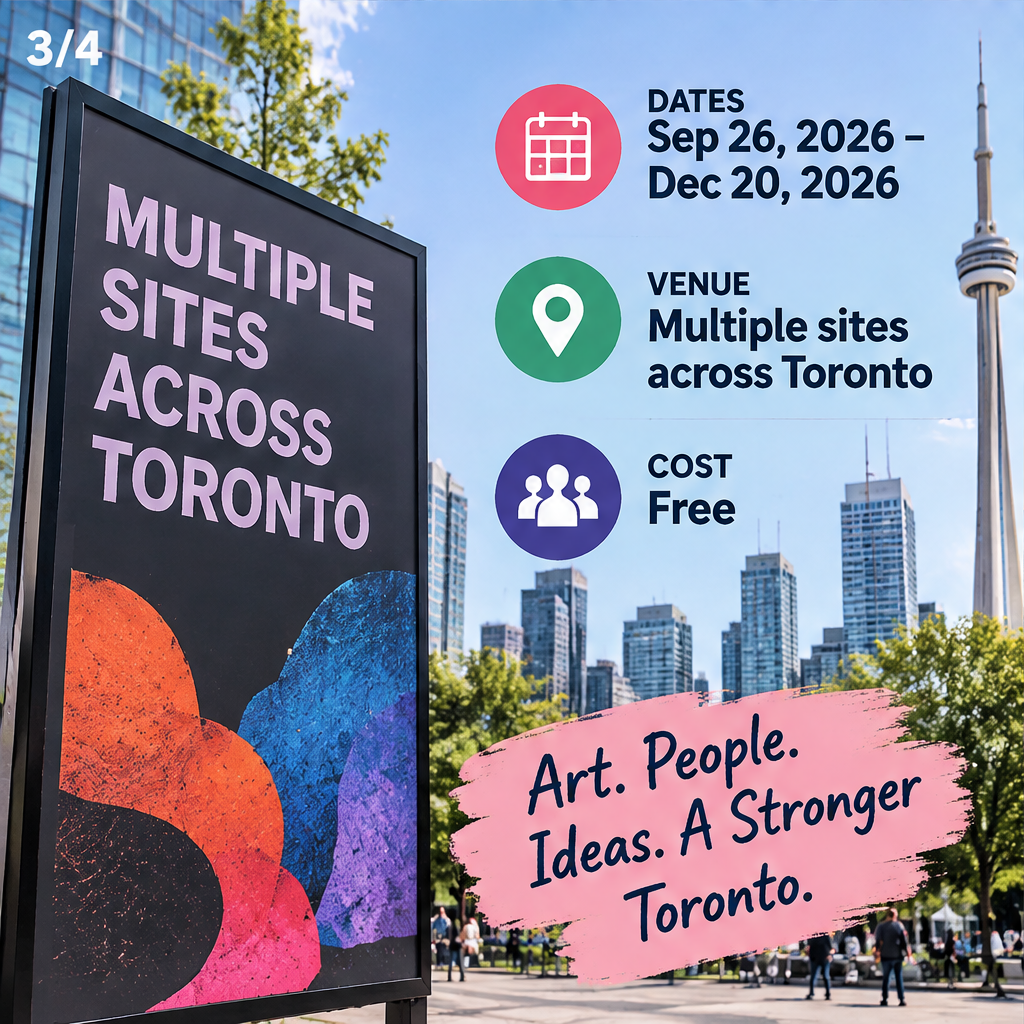 Toronto Biennial of Art 2026: Things Fall Apart — slide 3 of 5