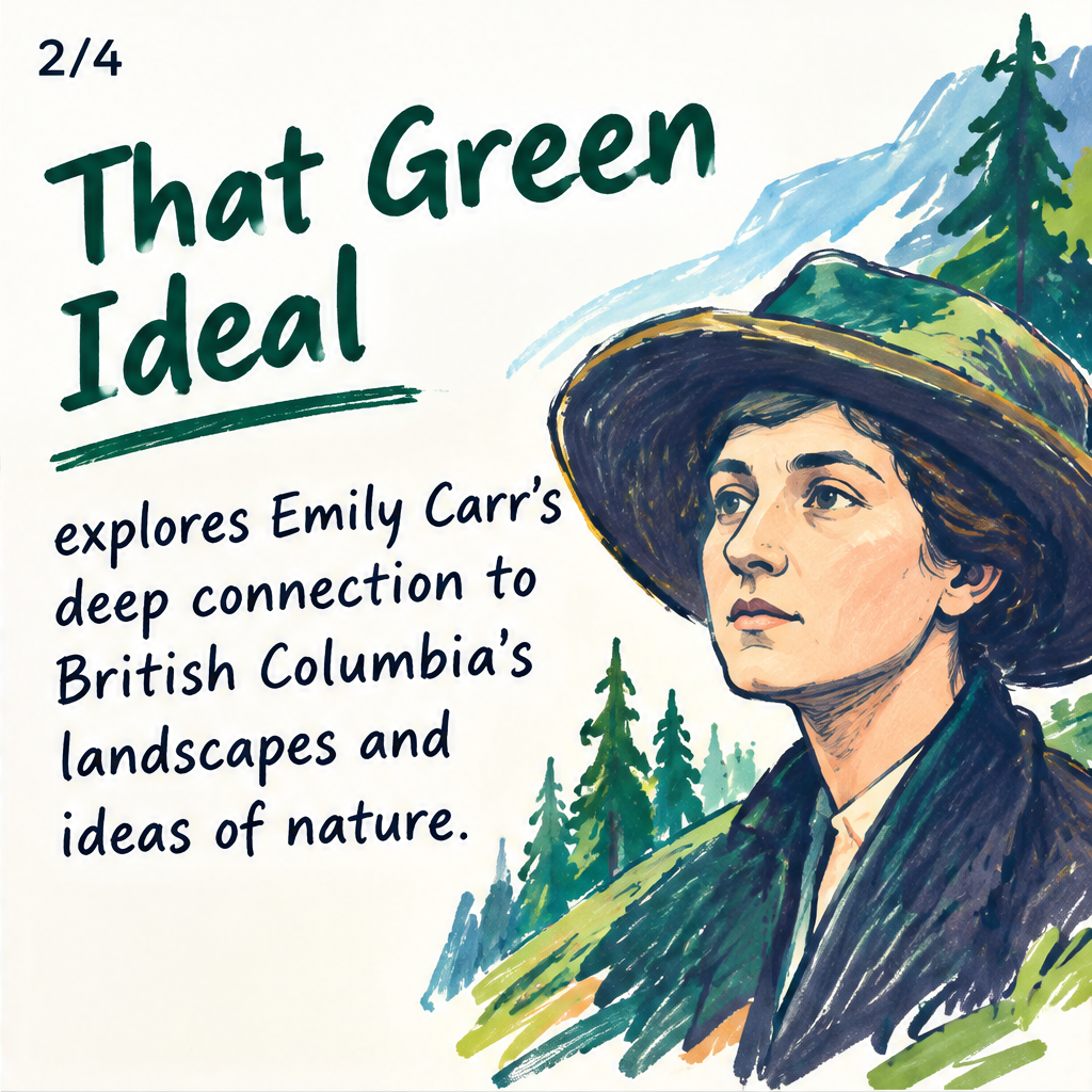 That Green Ideal: Emily Carr and the Idea of Nature — slide 2 of 5