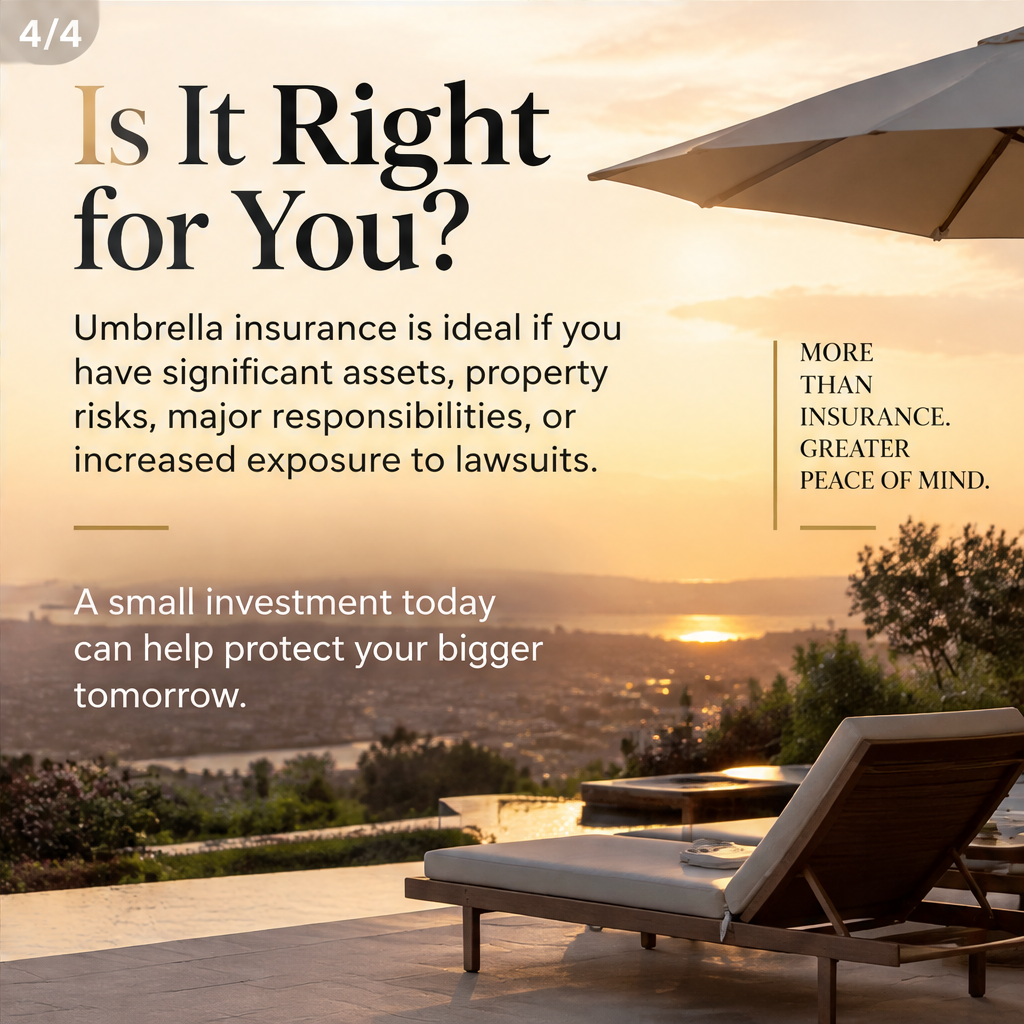 What is Umbrella Insurance and Do I Need It? — slide 4 of 5