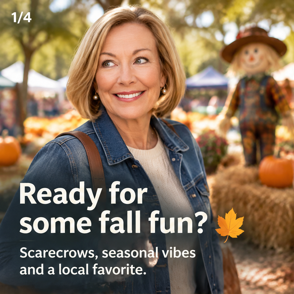 Scarecrows in the Park and Fall Festival — slide 1 of 5