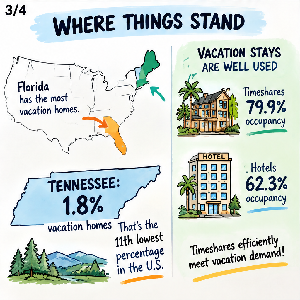 Only 1.8% of Tennessee Homes Are Vacation Homes, 11th Lowest Percentage in the U.S. — slide 3 of 5