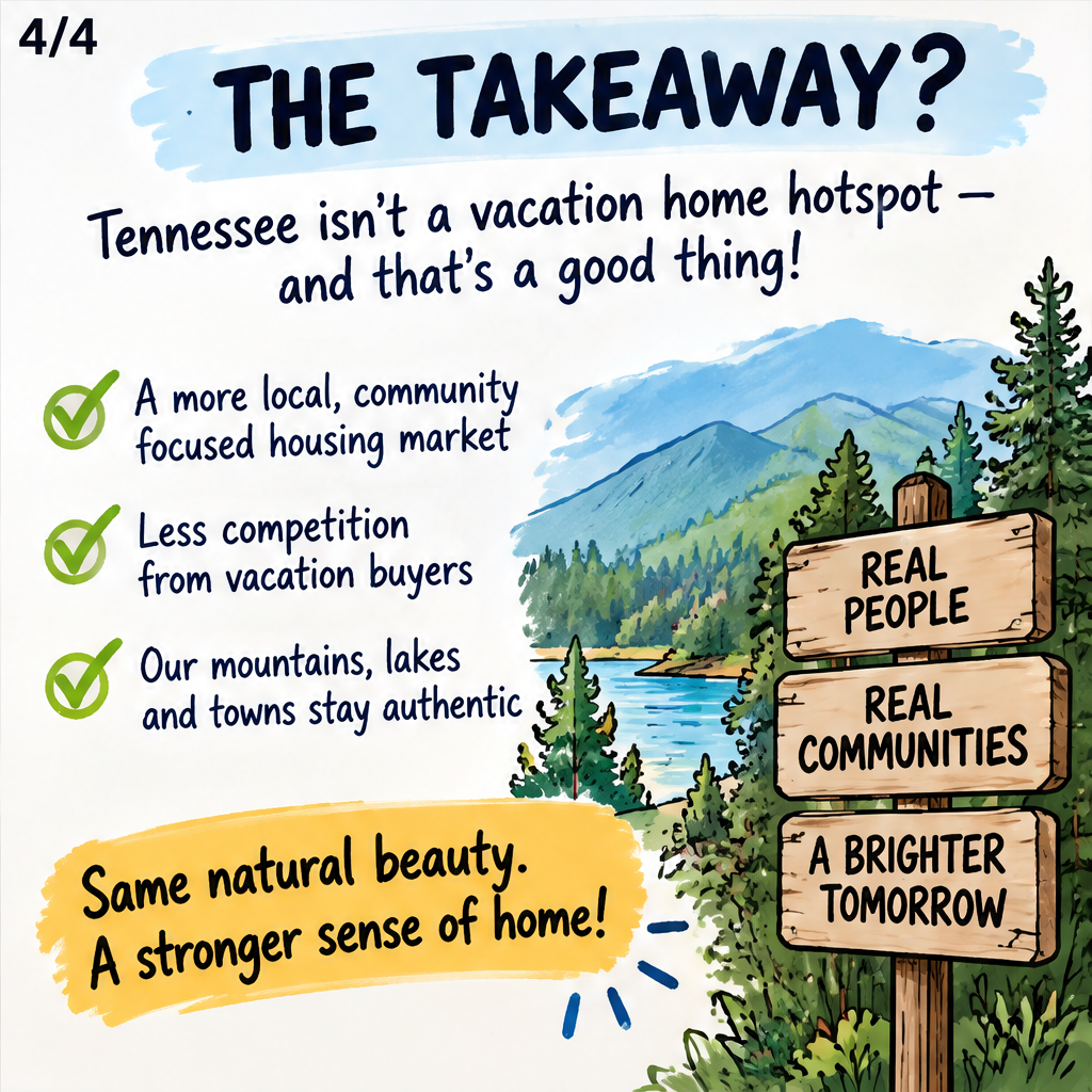 Only 1.8% of Tennessee Homes Are Vacation Homes, 11th Lowest Percentage in the U.S. — slide 4 of 5