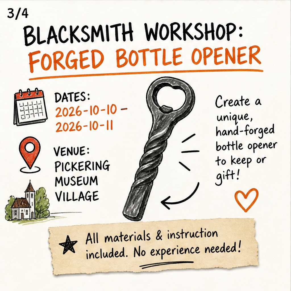 Blacksmith Workshop: Forged Bottle Opener — slide 3 of 5