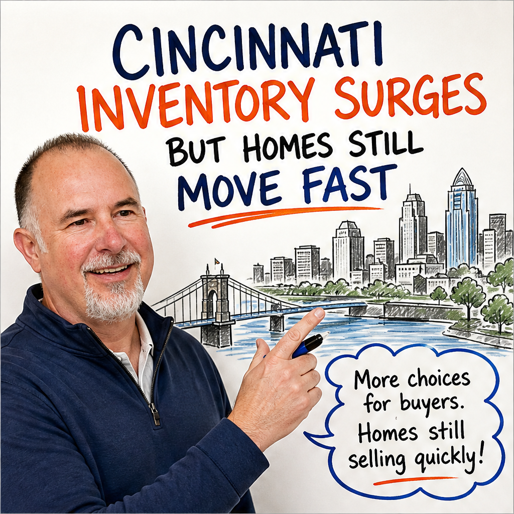 Cincinnati Inventory Surges but Homes Still Move Fast — slide 1 of 4