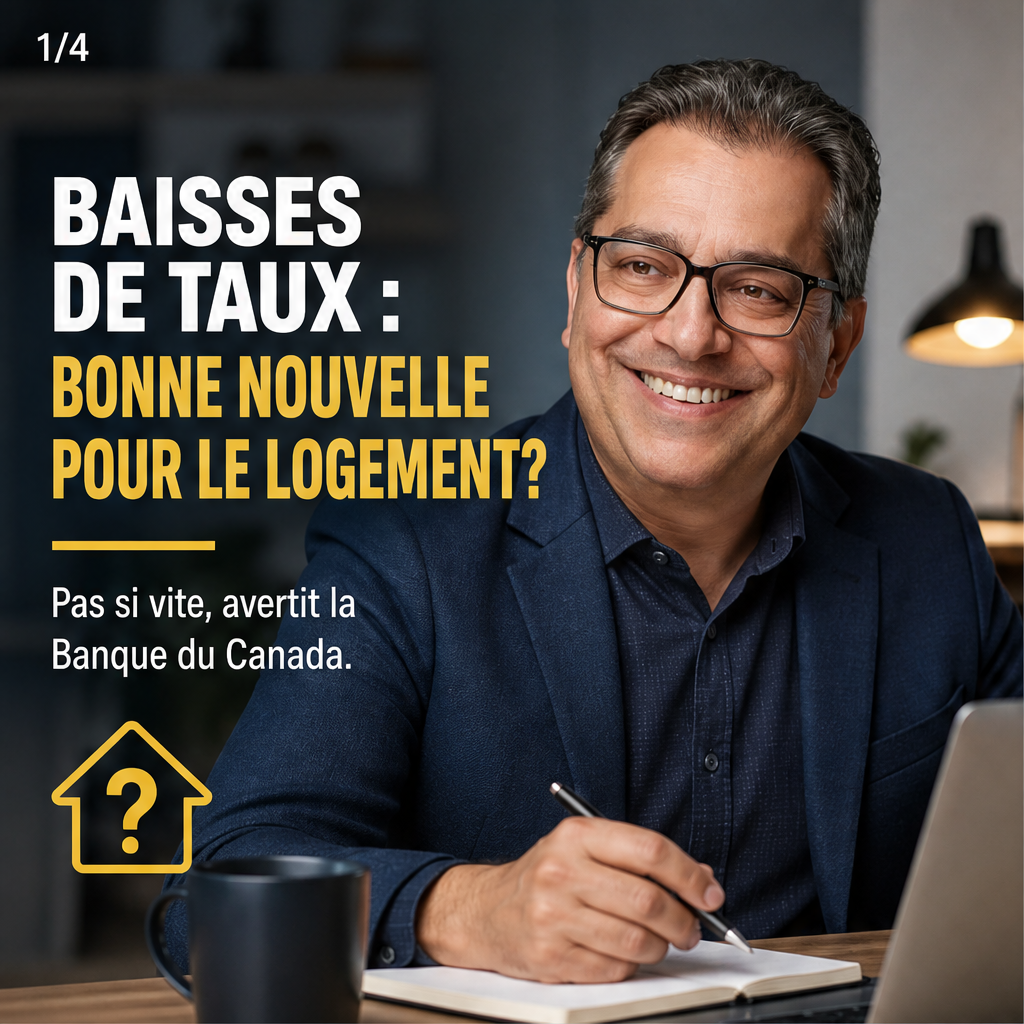 La Banque du Canada analyse l’effet des taux sur le logement — slide 1 of 5