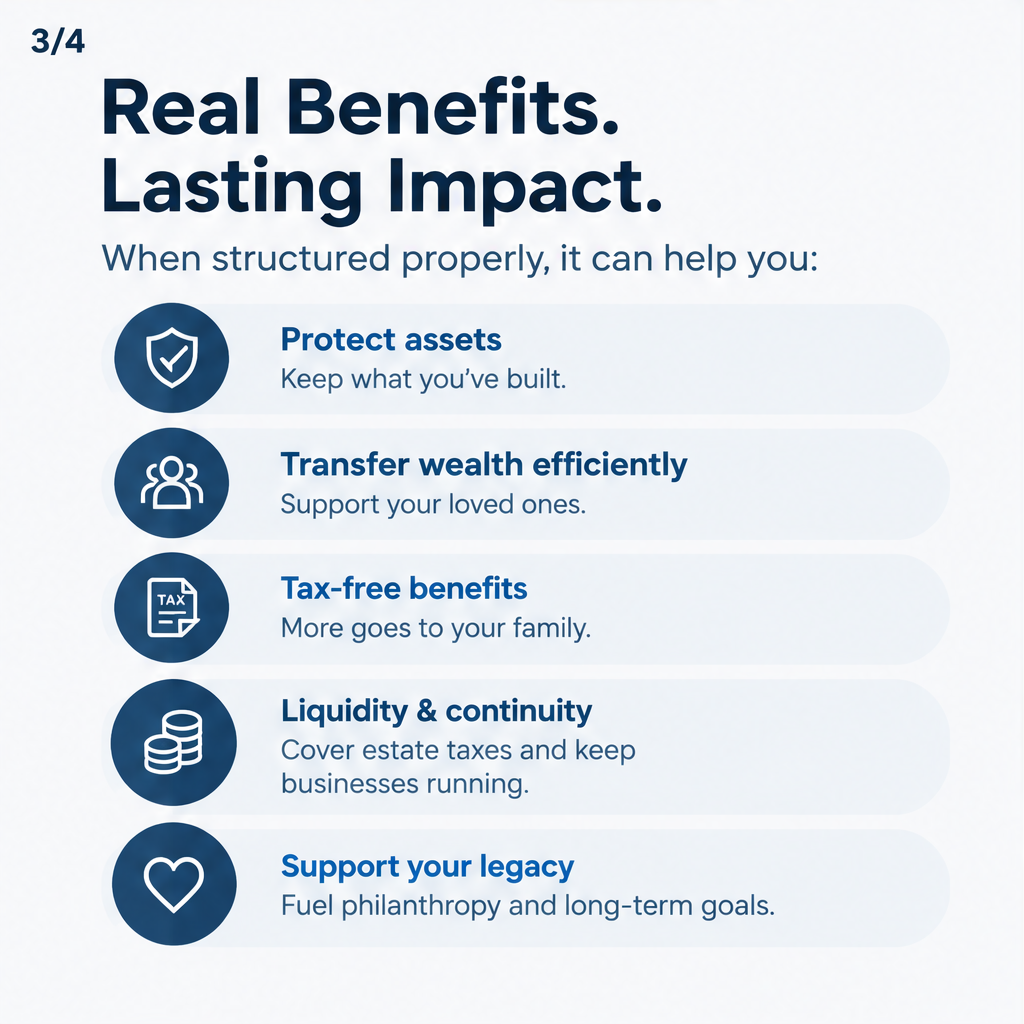 How to Secure Whole Life Insurance Benefits — slide 3 of 5