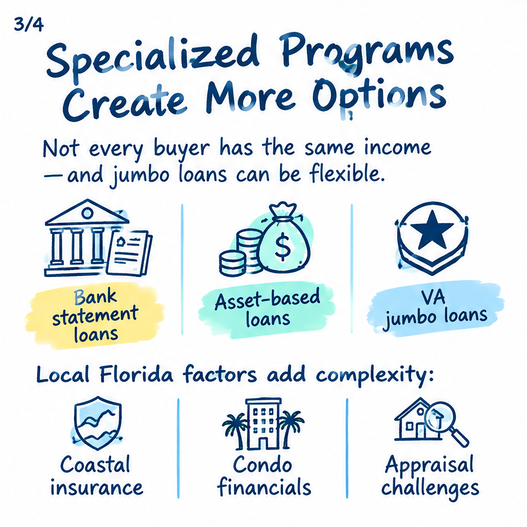Getting a Jumbo Loan in Florida up to $5 Million: What Luxury Buyers Should Know — slide 3 of 5