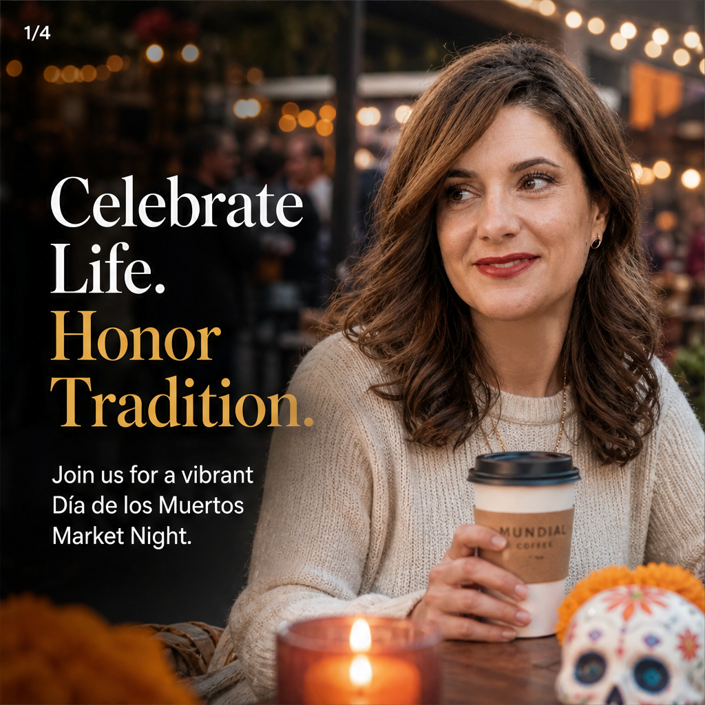 Día de los Muertos Market Night — slide 1 of 5