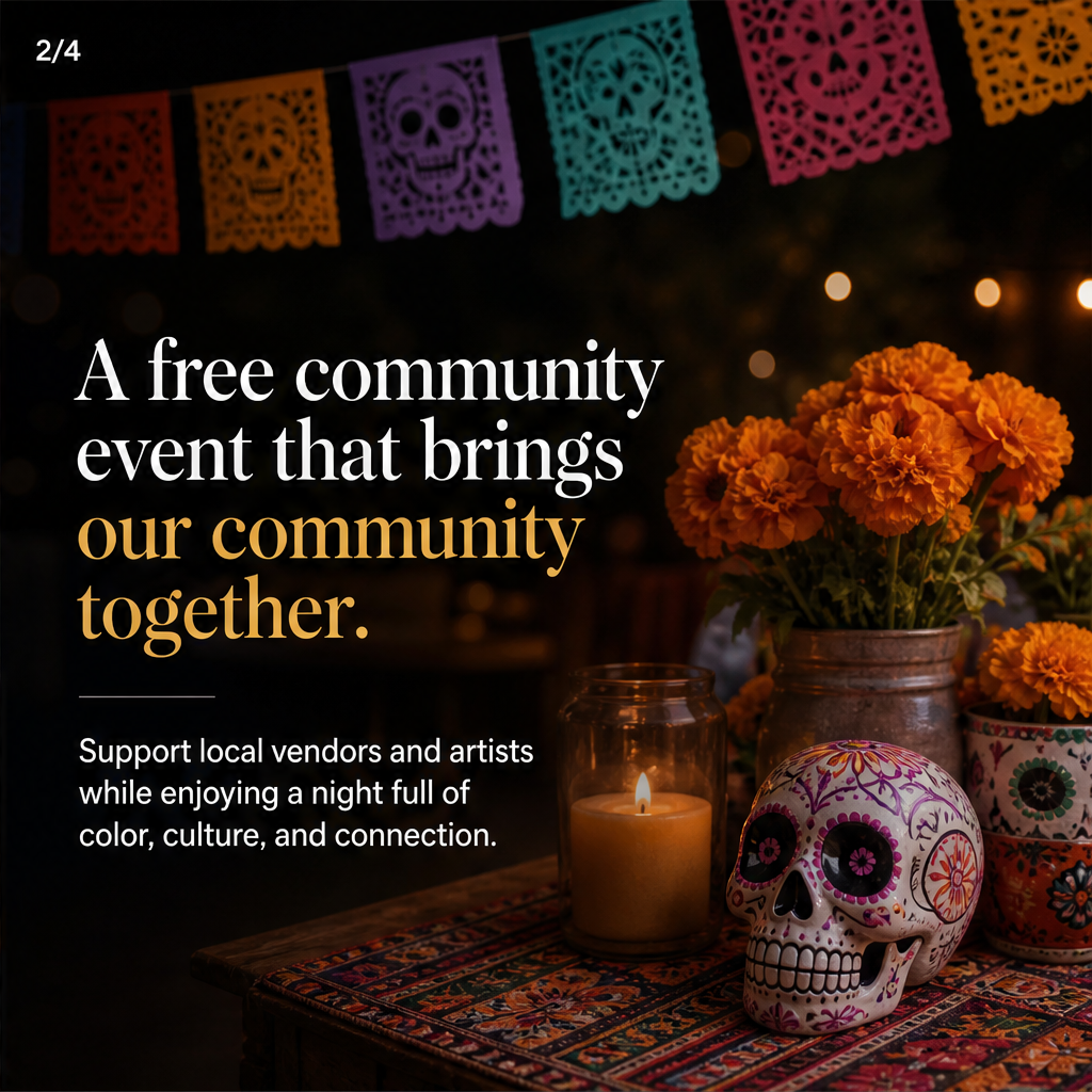 Día de los Muertos Market Night — slide 2 of 5
