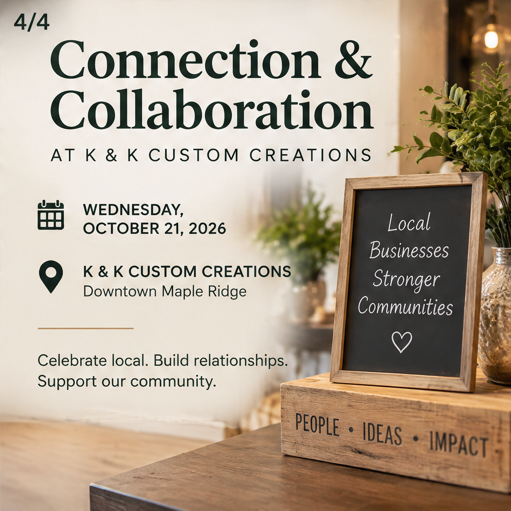 Connection & Collaboration - K &K Custom Creations — slide 4 of 5