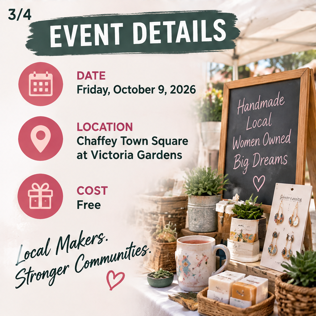 The Female Maker Market | October — slide 3 of 4