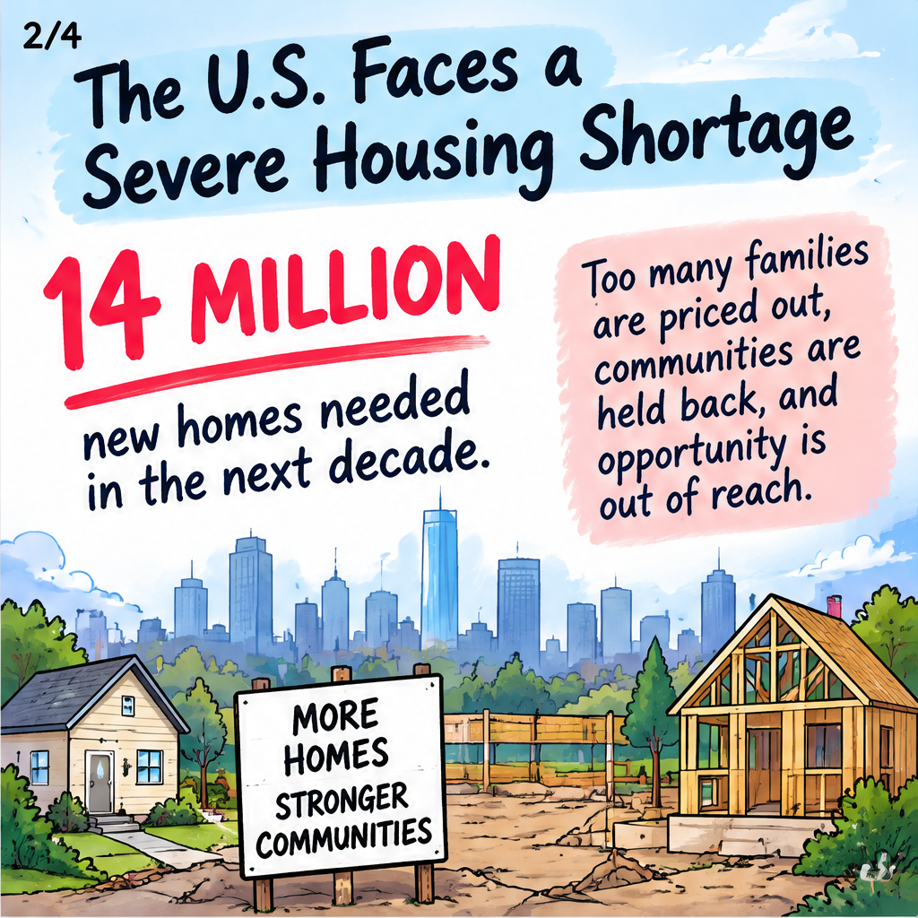 Solving the Housing Shortage is a Force Multiplier — slide 2 of 5