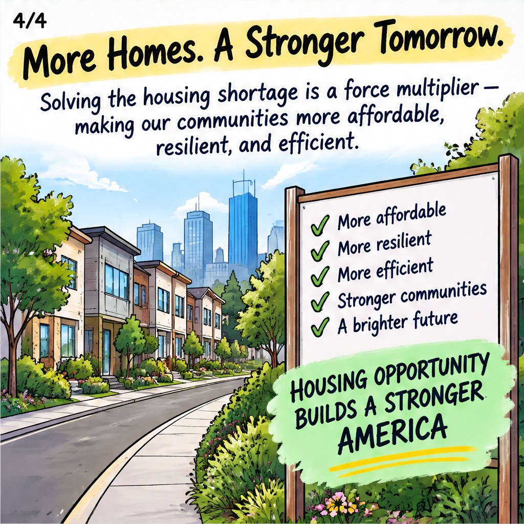 Solving the Housing Shortage is a Force Multiplier — slide 4 of 5