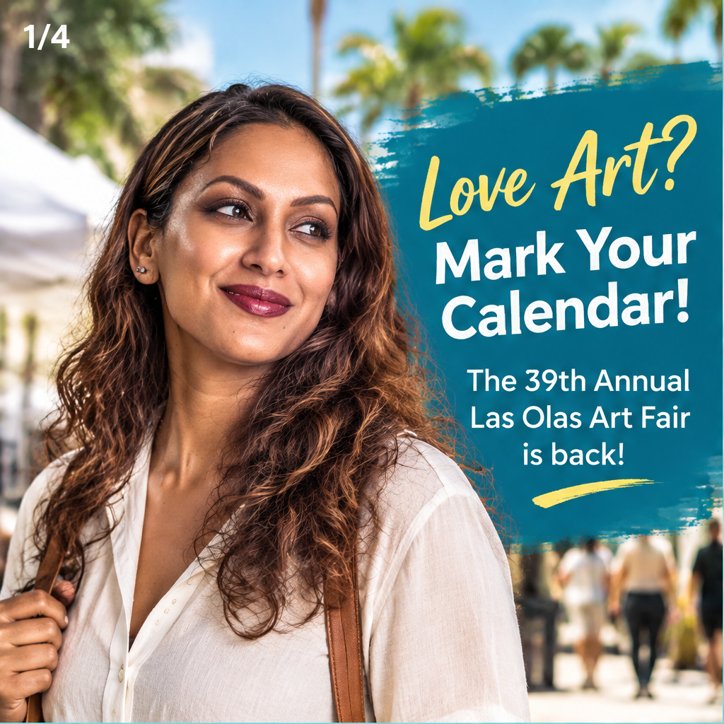 39th Annual Las Olas Art Fair — slide 1 of 5