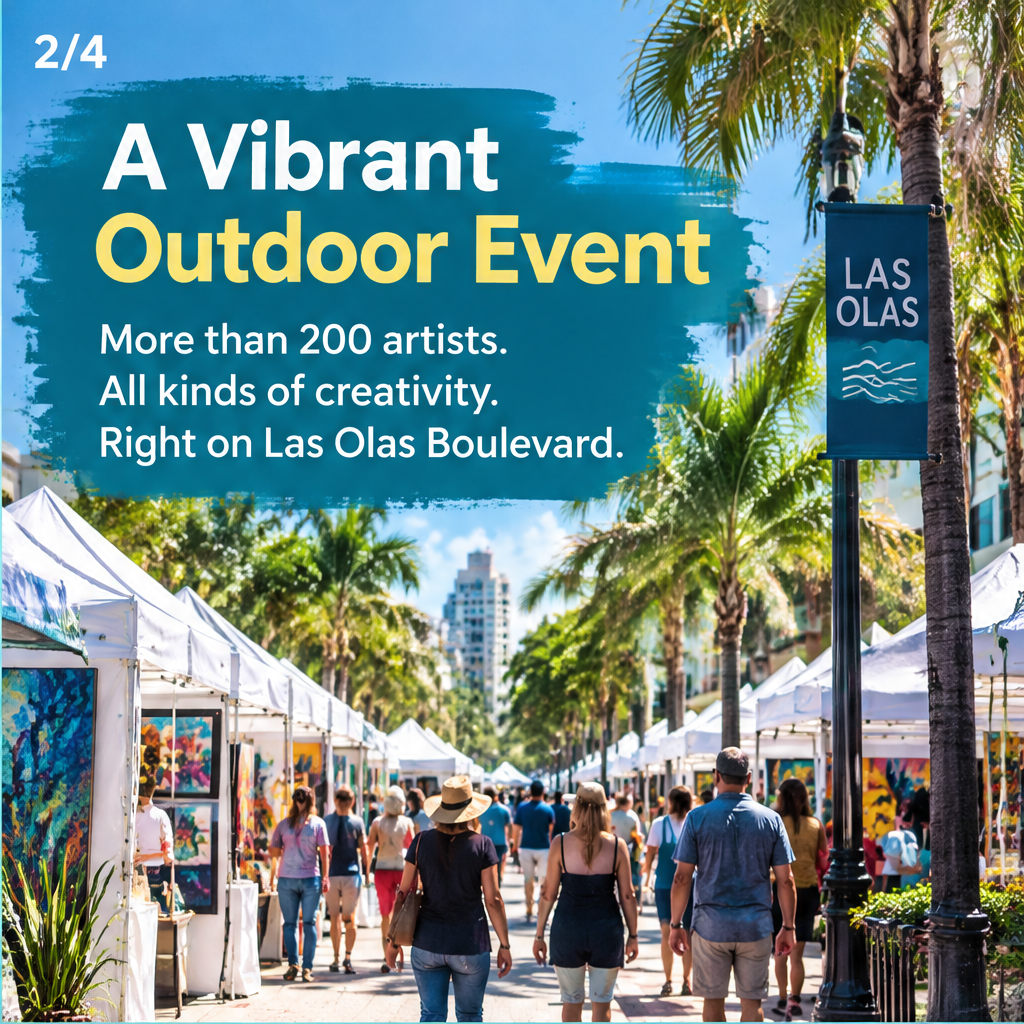 39th Annual Las Olas Art Fair — slide 2 of 5
