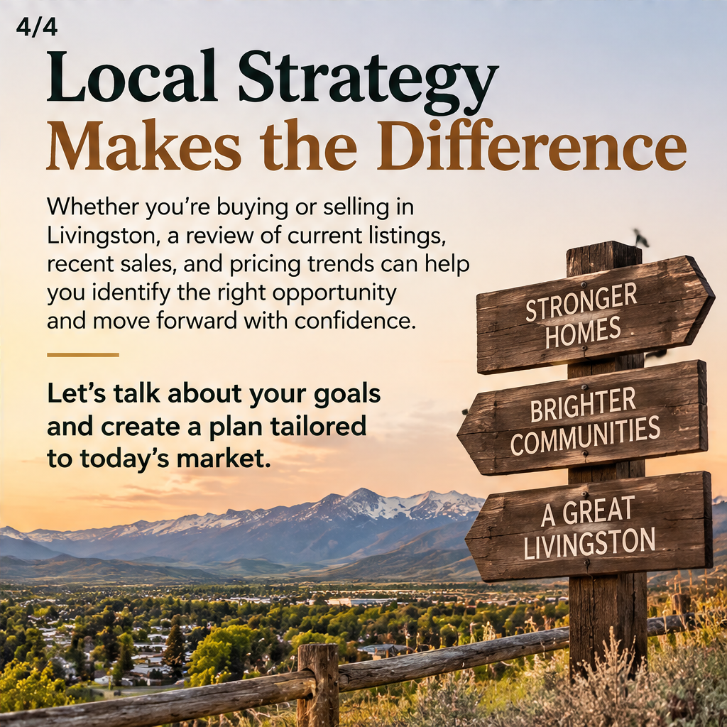 Livingston Real Estate: Sellers Lead, Buyers Can Still Negotiate — slide 4 of 5