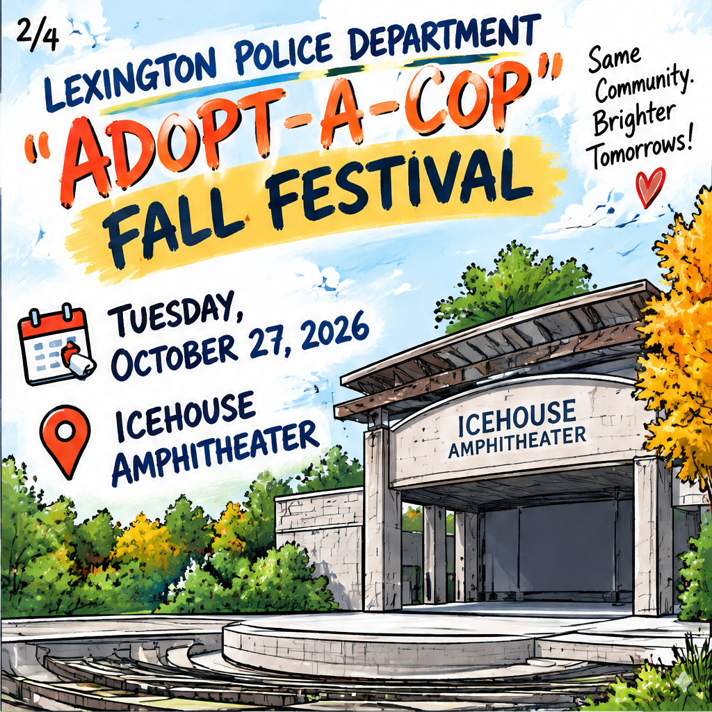 Lexington Police Department “Adopt-A-Cop” Fall Festival — slide 2 of 5