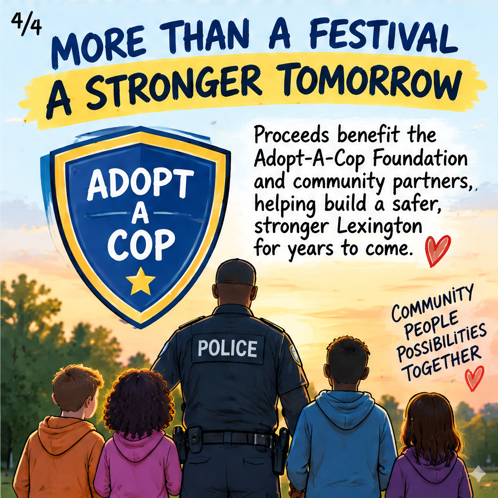 Lexington Police Department “Adopt-A-Cop” Fall Festival — slide 4 of 5