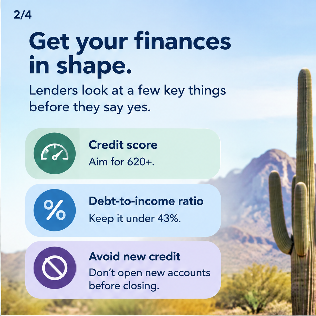 The first-time homebuyer's guide to navigating the Arizona real estate market — slide 2 of 5