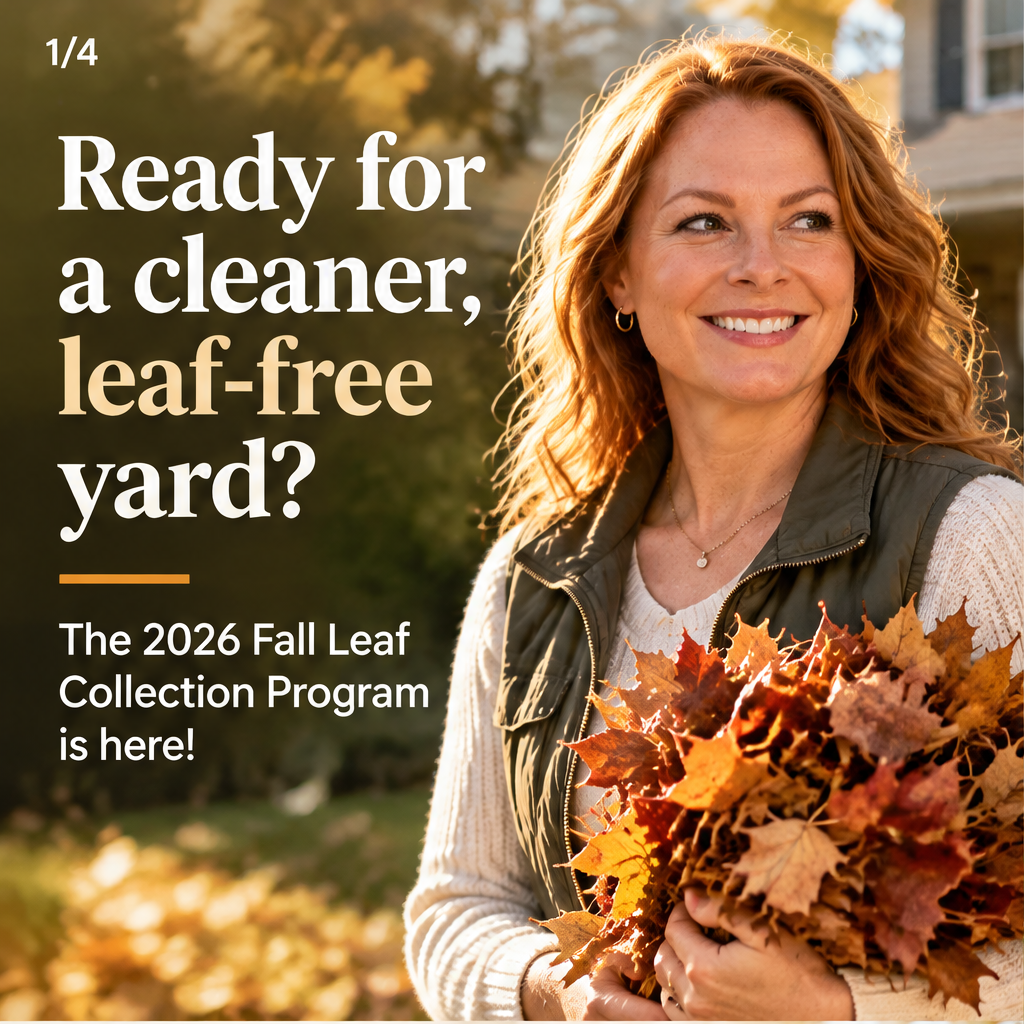 2026 Fall Leaf Collection Program — slide 1 of 5