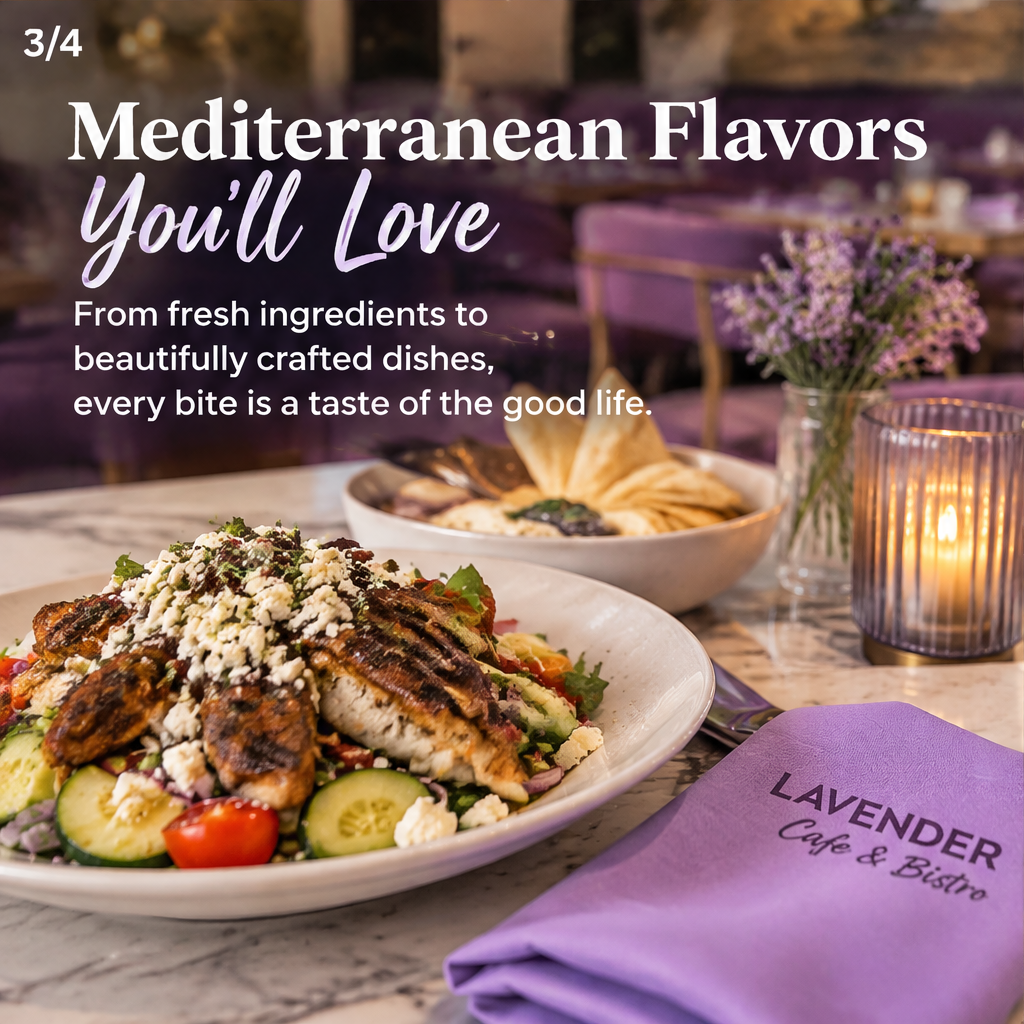 LAVENDER Cafe & Bistro — slide 3 of 5