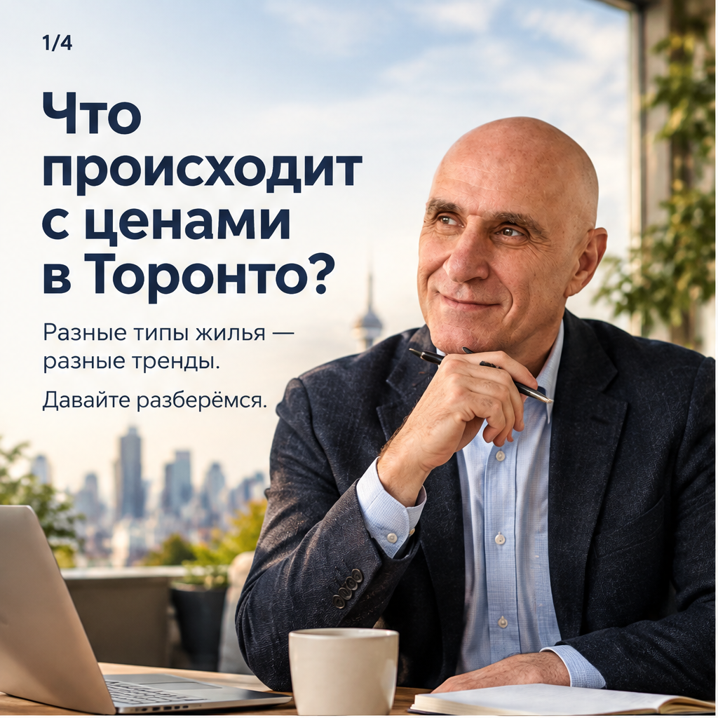 Что происходит с ценами в Торонто? — slide 1 of 5