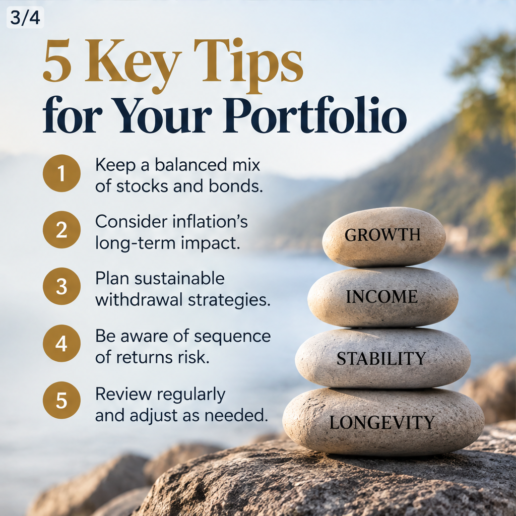 Investing in Retirement: 5 Tips for Managing Your Portfolio — slide 3 of 5