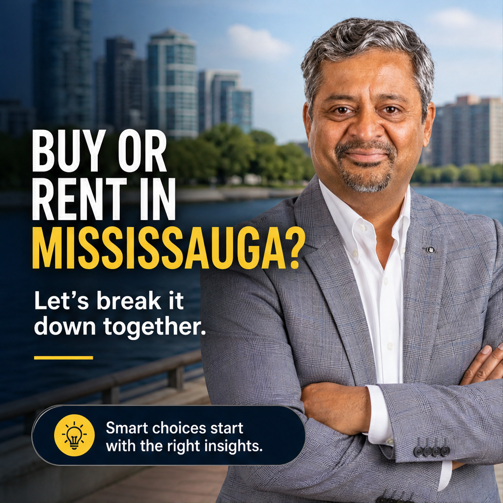 Buy or Rent in Mississauga? Guru Saraf Reveals the Truth! — slide 1 of 5
