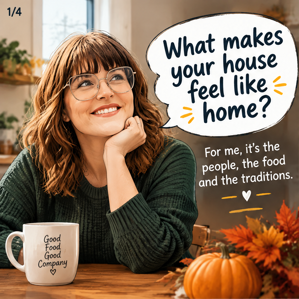 Thanksgiving Starts at Home — slide 1 of 5