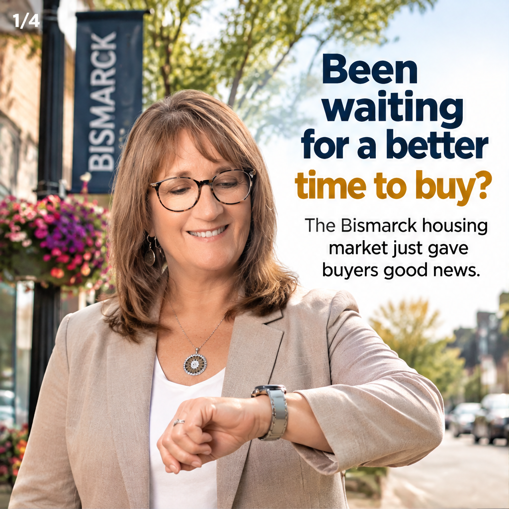 Home Prices Dip in Bismarck: Buyers Gain Leverage — slide 1 of 5