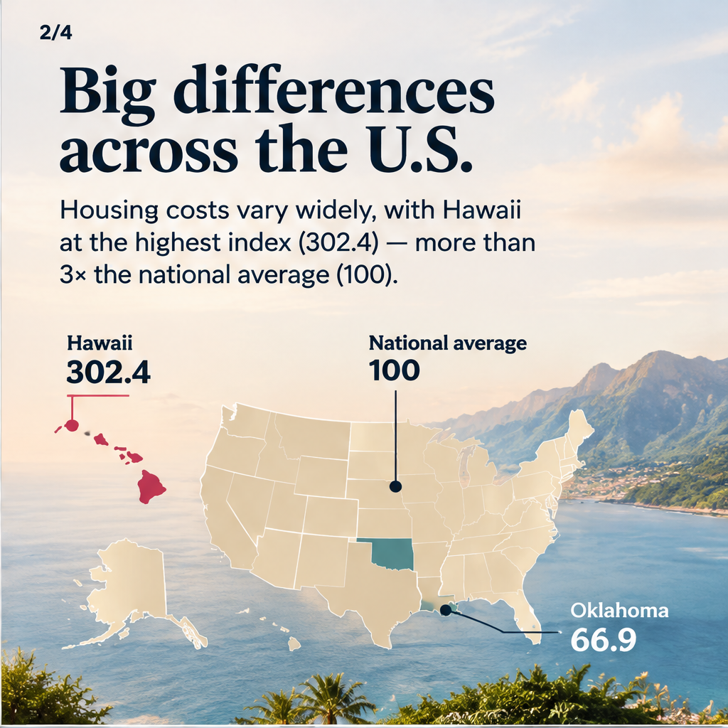 Ranked: Housing Costs in Every U.S. State in 2026 — slide 2 of 5