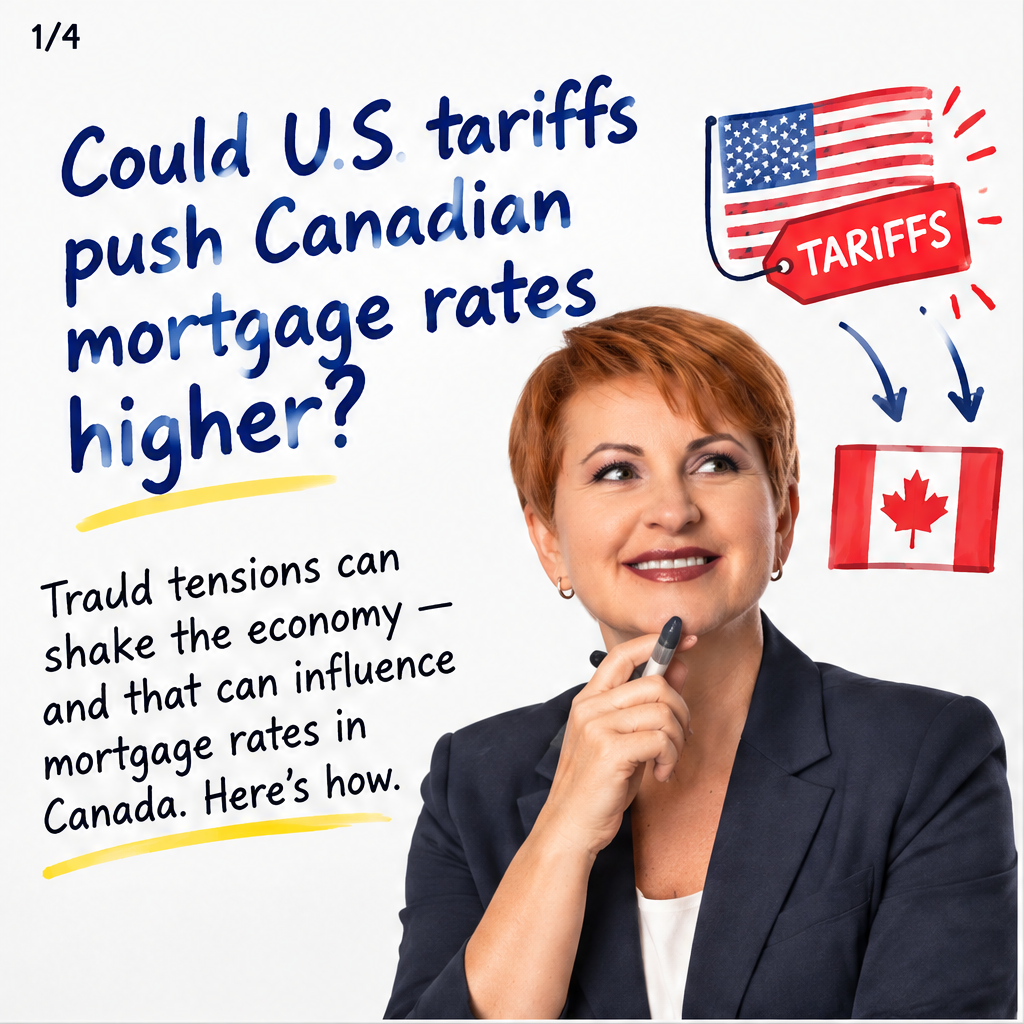 How could US tariffs impact Canadian mortgage rates? — slide 1 of 5