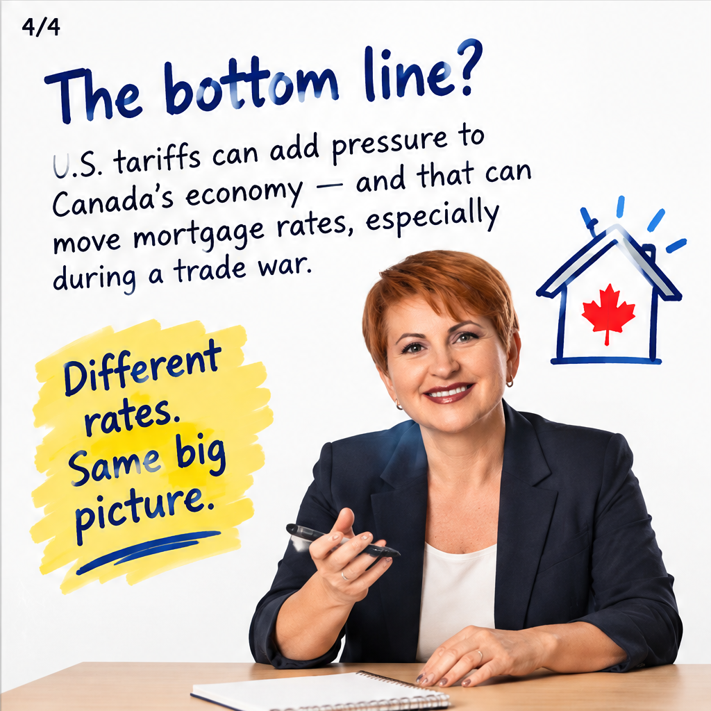How could US tariffs impact Canadian mortgage rates? — slide 4 of 5