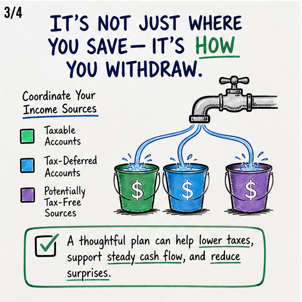 Retire Tax-Smart: Build Income That Lasts — slide 3 of 4